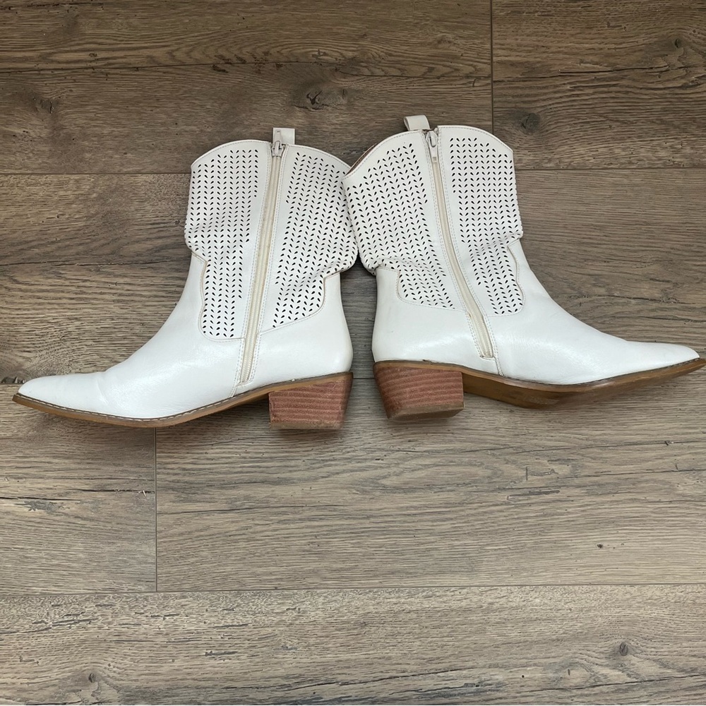 MI.IM Vici Perforated Western Boot 8.5 Rodeo Bridal - Picture 7 of 7